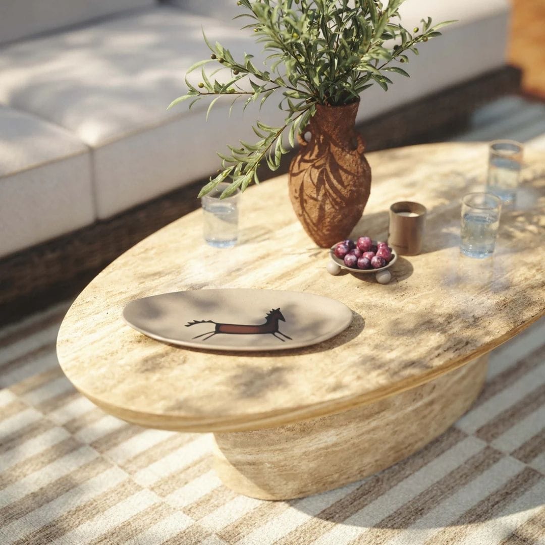 Ceramic Gallop Catchall Dish Decor TOV-C54686