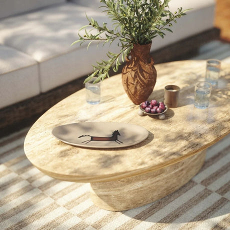 Ceramic Gallop Catchall Dish Decor TOV-C54686