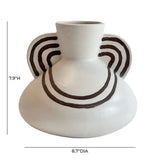 Ceramic Squiggle Vase Vases + Urns