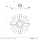 Chambers Flush Mount Flush Mounts