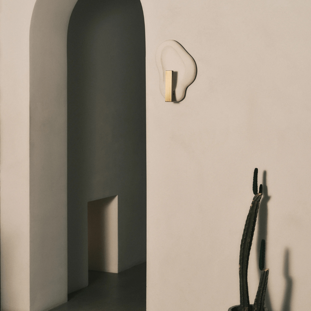 Chandler McLellan Jura Wall Sconce Wall Sconces B3915-PBR/CRH 197292114802