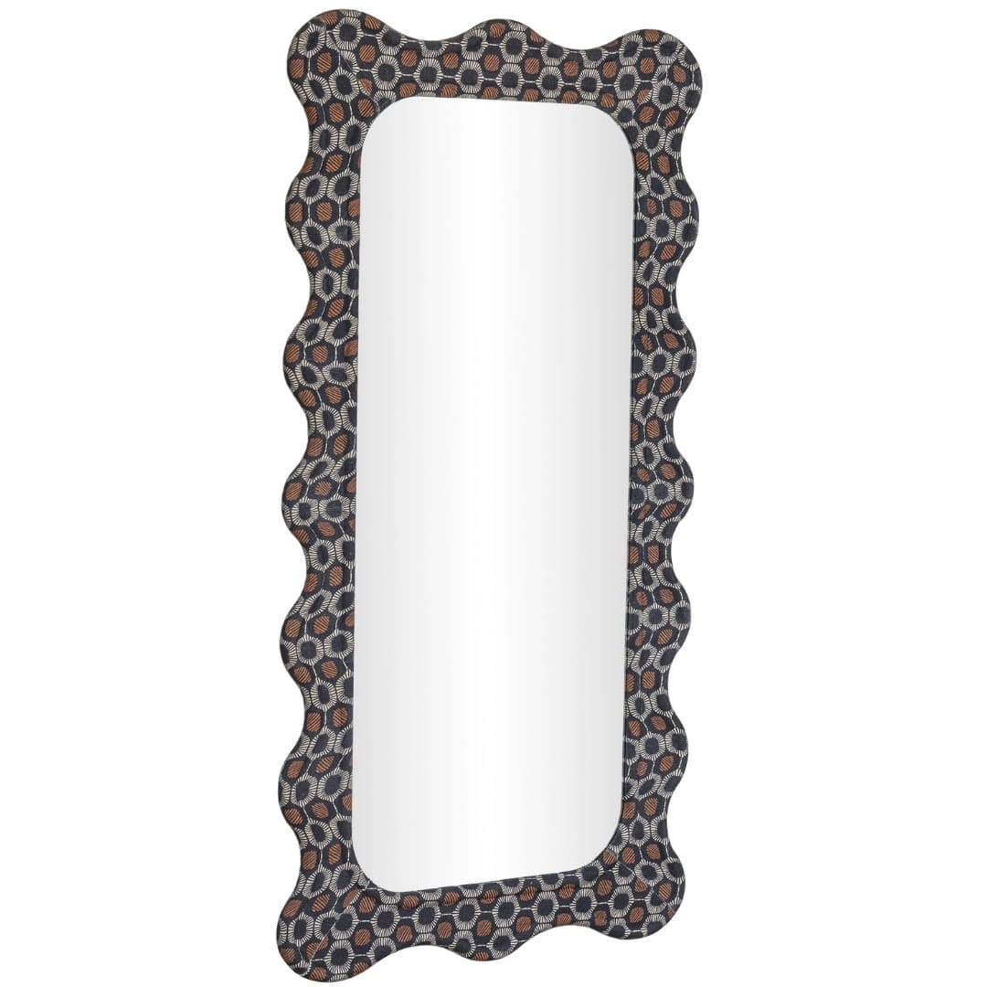 Charlene Squiggle Wall Mirror Rectangle + Square Mirrors