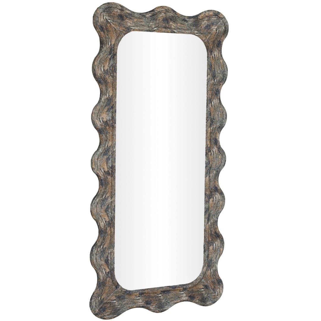 Charlene Squiggle Wall Mirror Rectangle + Square Mirrors