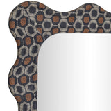 Charlene Squiggle Wall Mirror Rectangle + Square Mirrors