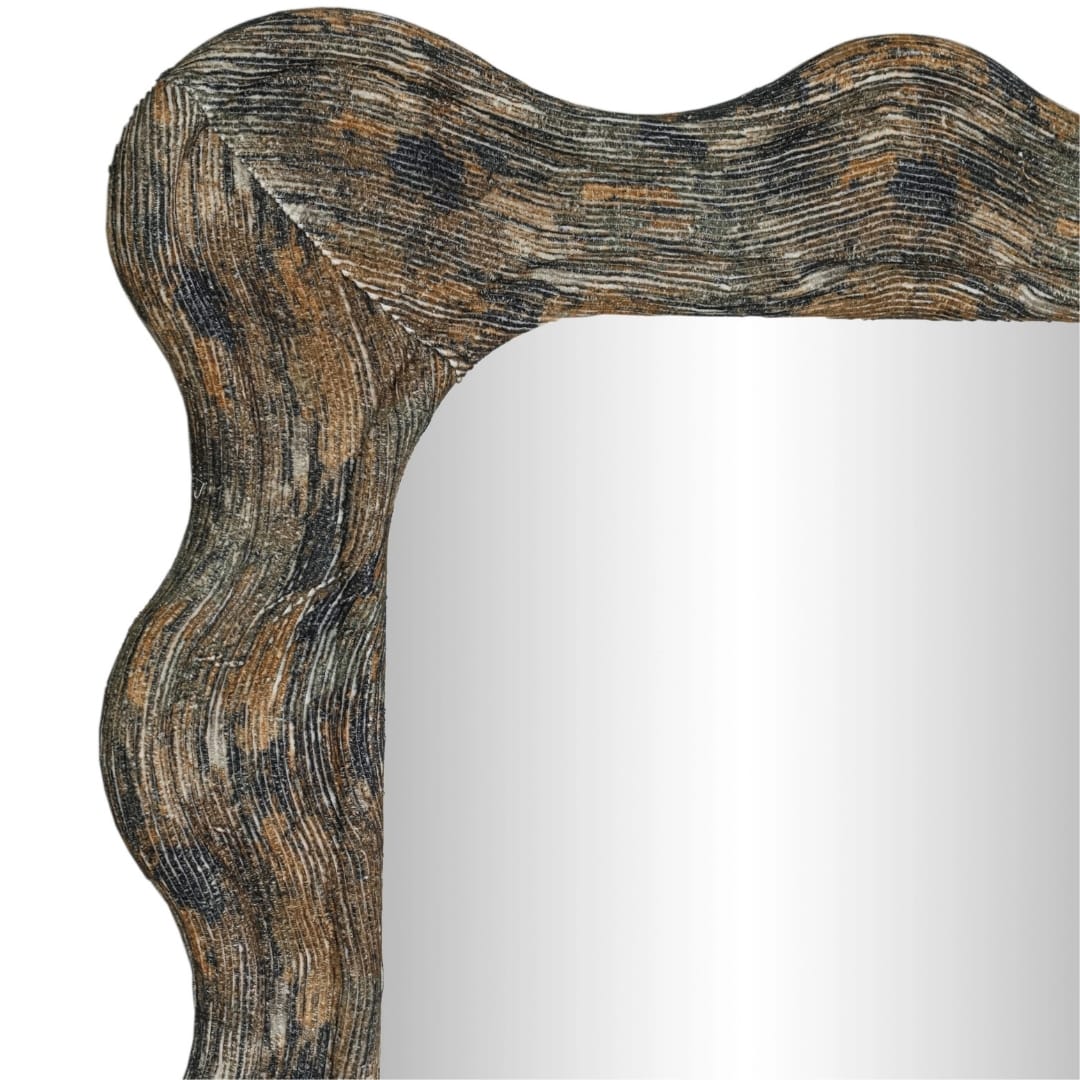 Charlene Squiggle Wall Mirror Rectangle + Square Mirrors