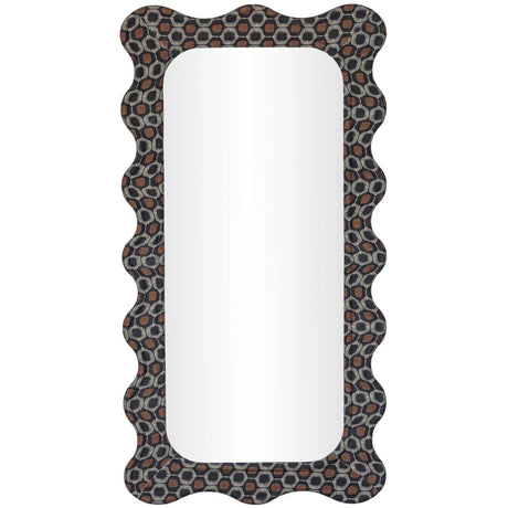 Charlene Squiggle Wall Mirror Rectangle + Square Mirrors TOV-C18949 793580646385