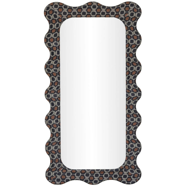 Charlene Squiggle Wall Mirror Rectangle + Square Mirrors TOV-C18949 793580646385