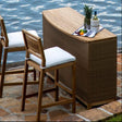 Chesapeake Buffet Storage Table Outdoor Cabinets + Consoles 2910128
