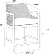 Chilton Outdoor Bar & Counter Stool Outdoor Chairs