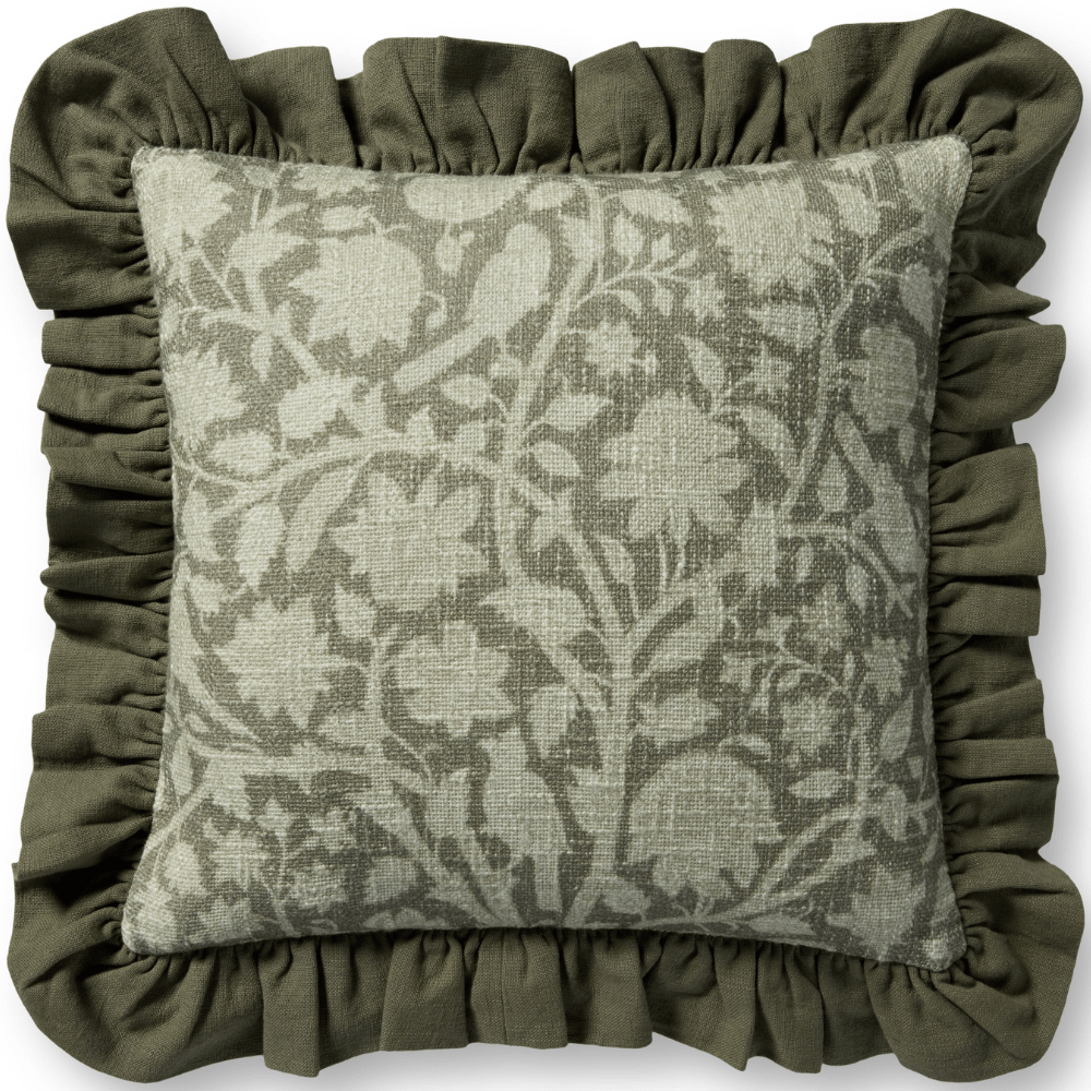 Chris Loves Julia x Loloi Kathleen Pillow Pillows PSETPCJ0026GR00PIL1 885369799167