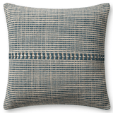 Chris Loves Julia × Loloi Pillow - Blue/Natural Pillows P307PCJ0018BBNAPIL3 885369736902