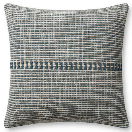 Chris Loves Julia × Loloi Pillow - Blue/Natural Pillows P307PCJ0018BBNAPIL3 885369736902