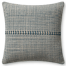 Chris Loves Julia × Loloi Pillow - Blue/Natural Pillows P307PCJ0018BBNAPIL3 885369736902