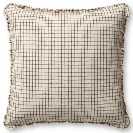 Chris Loves Julia × Loloi Pillow - Ivory/Earth Pillows P300PCJ0012IVEAPIL3 885369736865