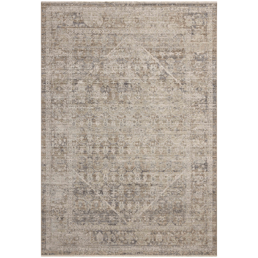 Chris Loves Julia x Loloi Slate/Natural Ida Rug Rugs IDAXIDA-06SLNA233A 885369778384