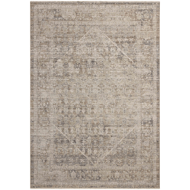 Chris Loves Julia x Loloi Slate/Natural Ida Rug Rugs IDAXIDA-06SLNA233A 885369778384