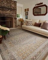 Chris Loves Julia x Loloi Stone/Gold Ida Rug Rugs