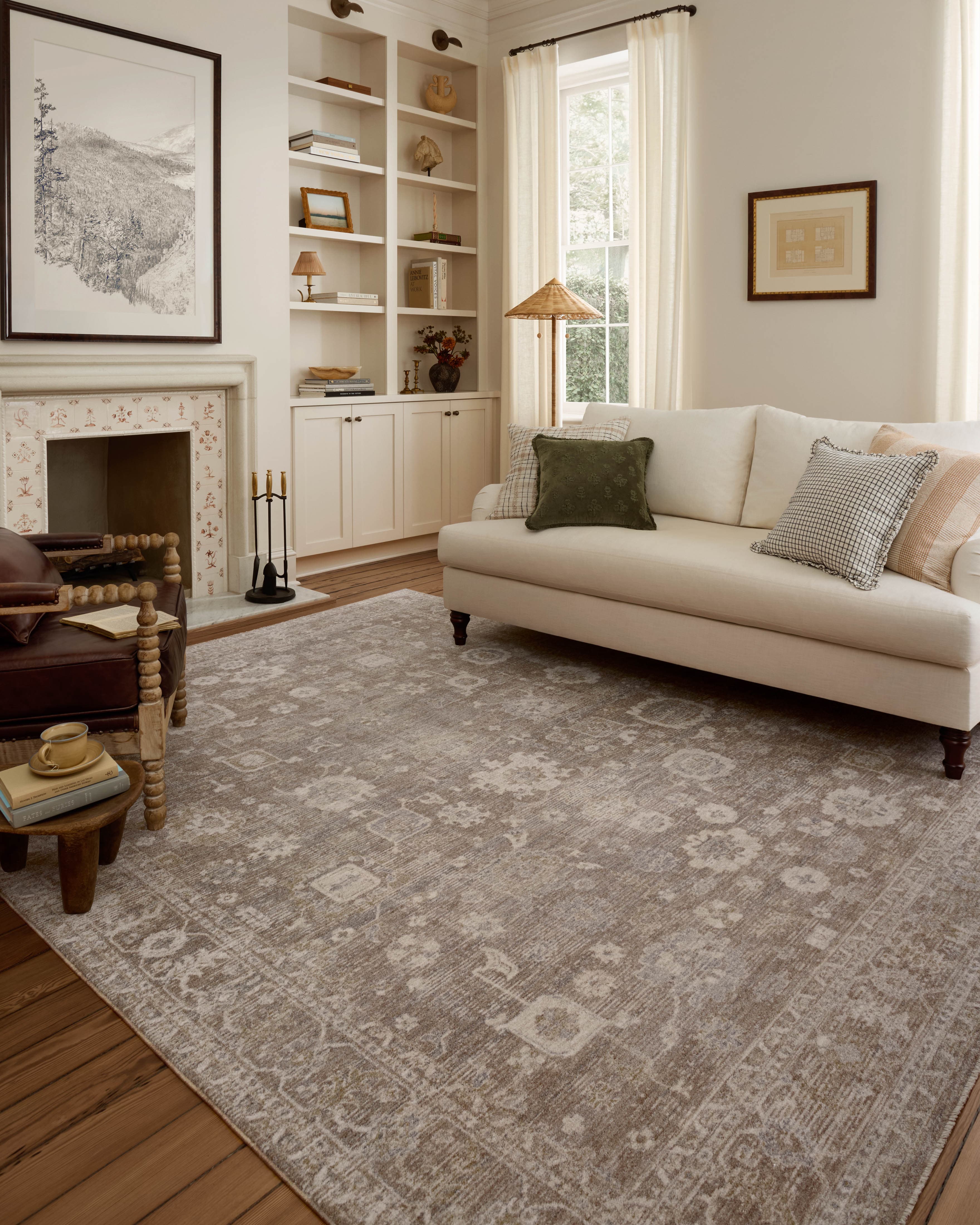 Louisa Taupe/Ivory Rug – Meadow Blu