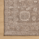 Chris Loves Julia x Loloi Taupe/Ivory Louisa Rug Rugs