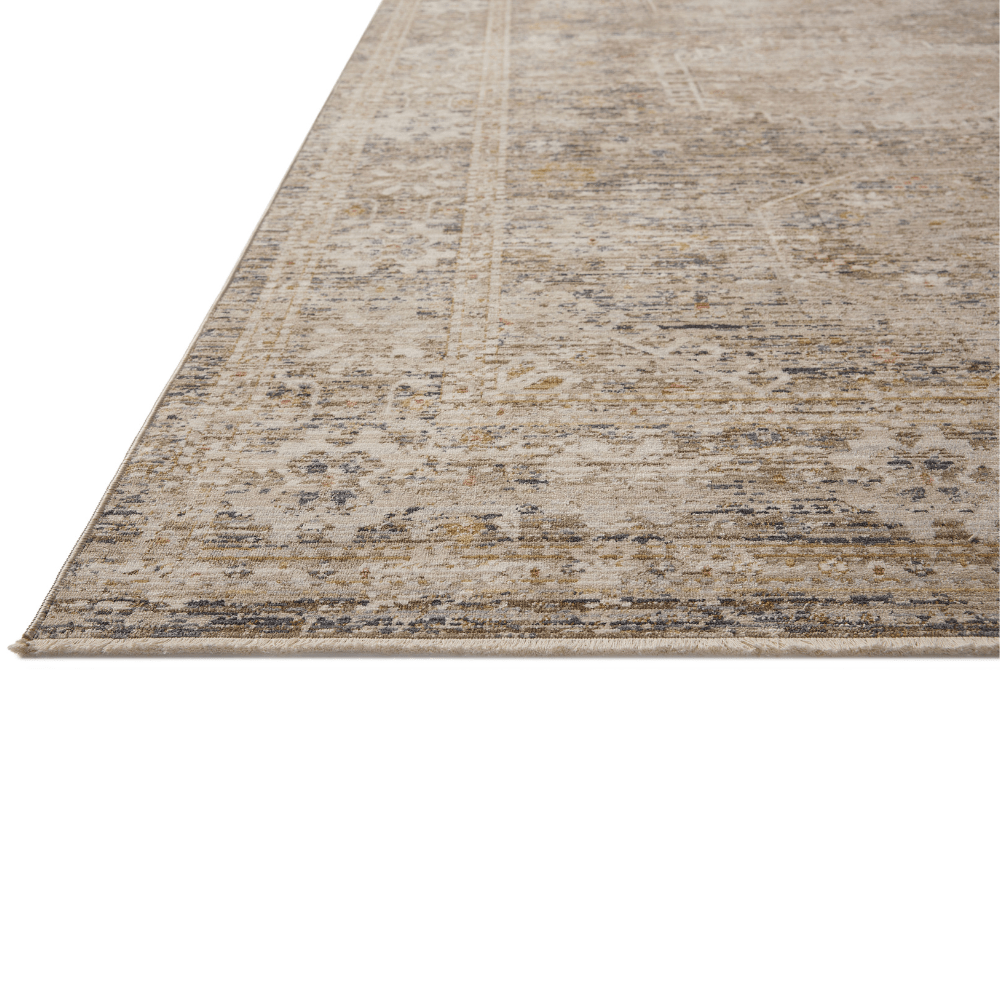 Chris Loves Julia x Loloi Taupe/Multi Ida Rug Rugs