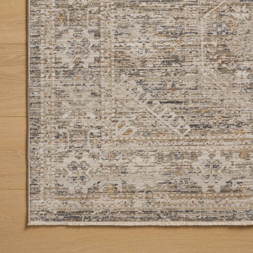 Chris Loves Julia x Loloi Taupe/Multi Ida Rug Rugs