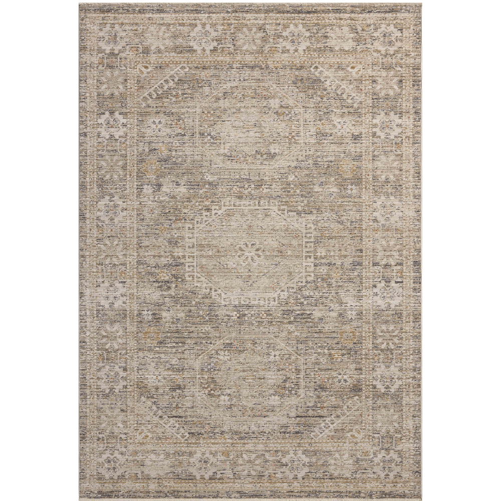 Chris Loves Julia x Loloi Taupe/Multi Ida Rug Rugs IDAXIDA-01TAML233A 885369778339