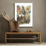 Chrysanthemums and Celosia by Katie Chance Wall Art