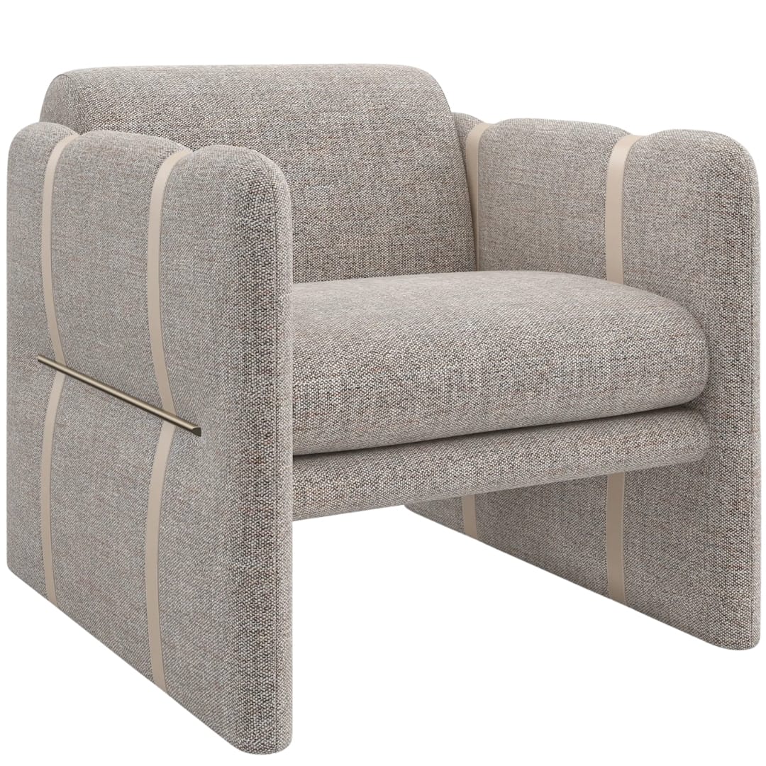 Cigar Club Chair Occasional + Accent Chairs UPH-025V-033-C 662896054491