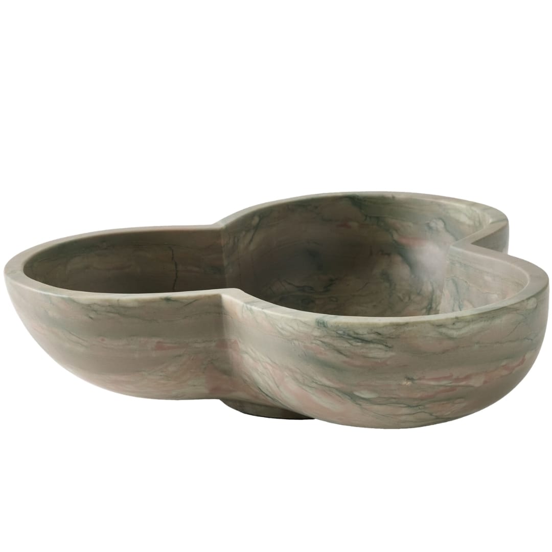 Citizen Artist Trinidad Bowl With Base Centerpiece + Accent Bowls