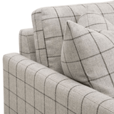 Clara 86" Slim Arm Sofa Outdoor Furniture