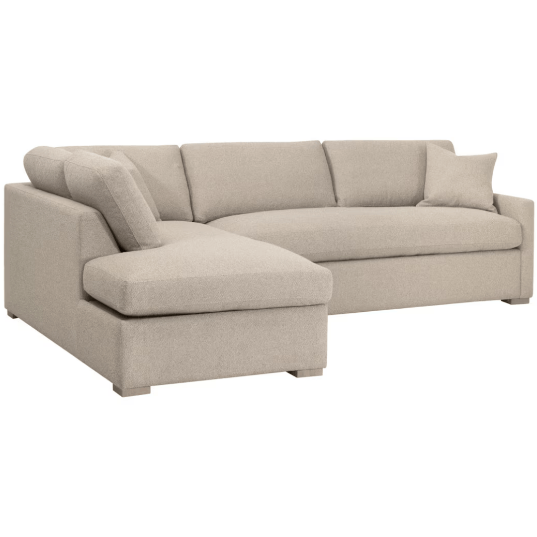 Clara Slim Arm Sleeper Sectional Sectionals