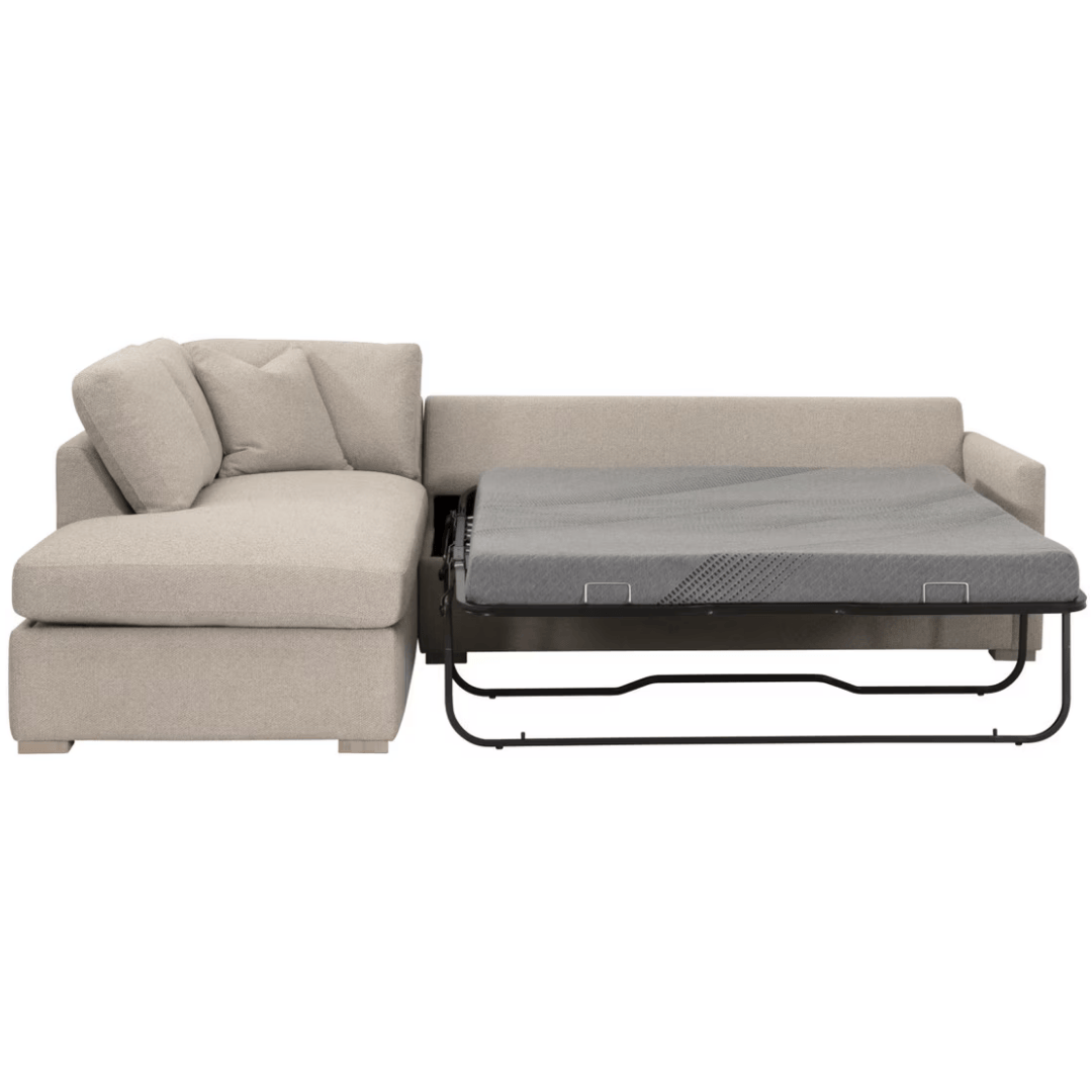 Clara Slim Arm Sleeper Sectional Sectionals