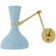 Clare Baby Blue Adjustable Wall Sconce Wall Sconces BB18BB