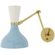 Clare Baby Blue Adjustable Wall Sconce Wall Sconces BB18LY