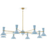 Clare Baby Blue Chandelier Chandelier BB08BB