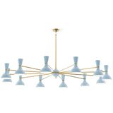 Clare Baby Blue Chandelier Chandelier BB12BB