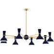 Clare Midnight Blue Chandelier Chandelier MB08MB