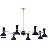 Clare Midnight Blue Chandelier Chandelier MB08MB