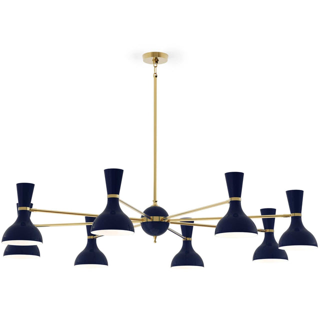 Clare Midnight Blue Chandelier Chandelier MB08MB