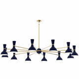 Clare Midnight Blue Chandelier Chandelier MB12MB