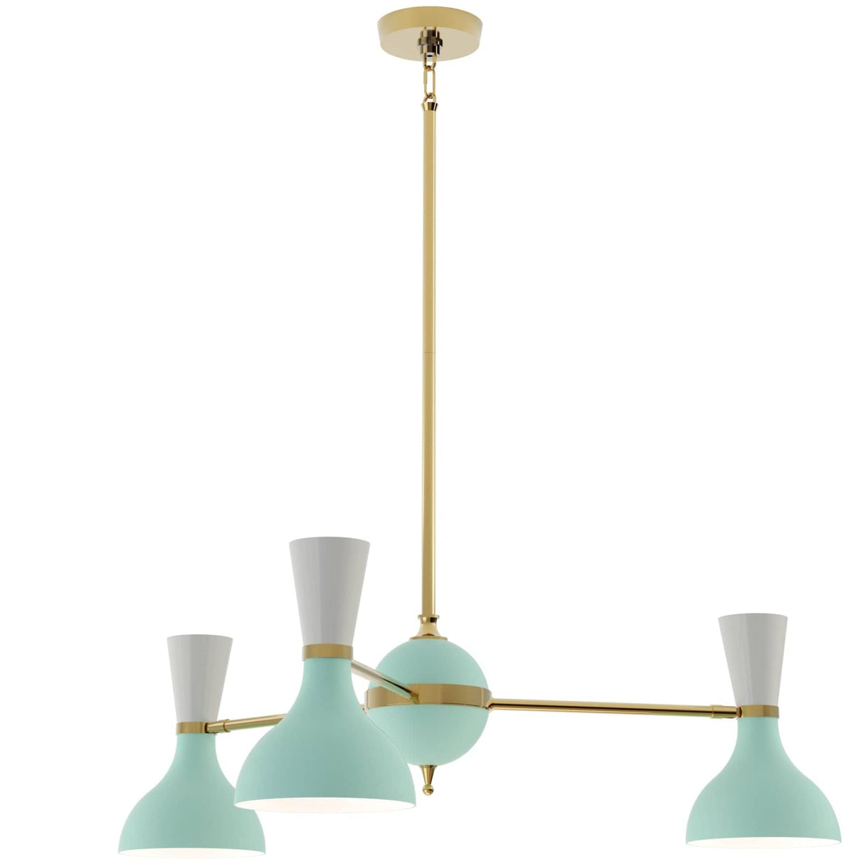 Clare Mint Pendant Chandelier Pendant