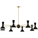 Clare Obsidian Chandelier Chandelier OS08OS