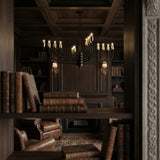 Claude Chandelier Chandeliers LAMP764MTB 00842449127395