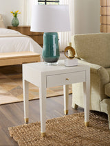 Claudette 1-Drawer Side Table Side Table