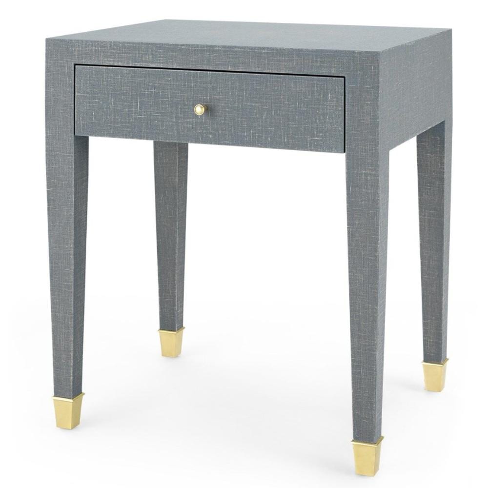 Claudette 1-Drawer Side Table Side Table