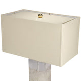 Clay Table Lamp Table + Desk Lamps LGHCLAYNTWH