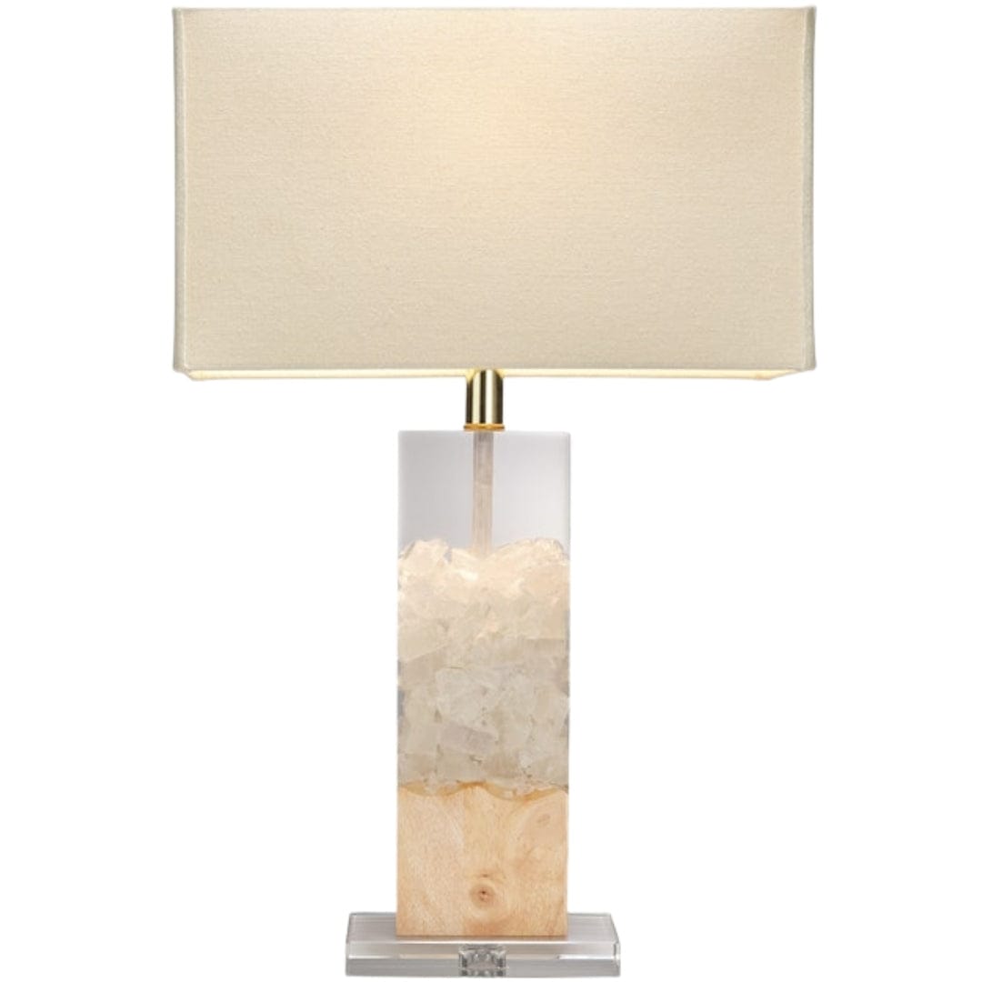 Clay Table Lamp Table + Desk Lamps LGHCLAYNTWH