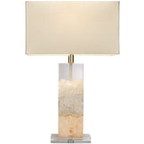 Clay Table Lamp Table + Desk Lamps LGHCLAYNTWH