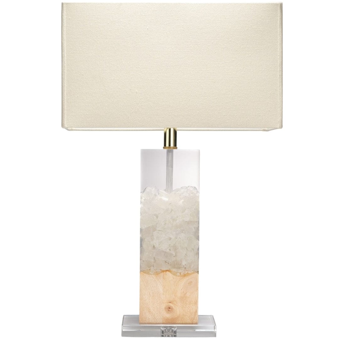 Clay Table Lamp Table + Desk Lamps LGHCLAYNTWH