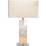 Clay Table Lamp Table + Desk Lamps LGHCLAYNTWH